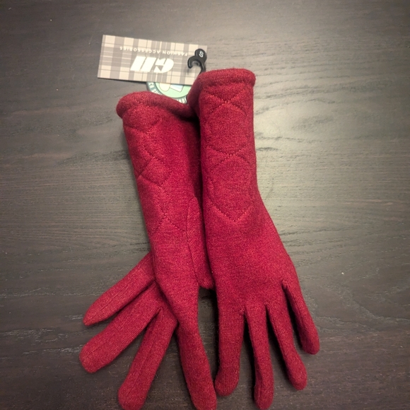 Woman Red Gloves Size Small - Picture 6 of 8